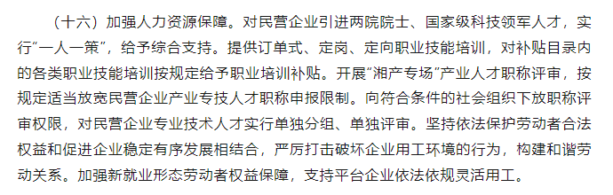 【灵活用工】湖南省委省政府发文支持平台企业灵活用工！插图1